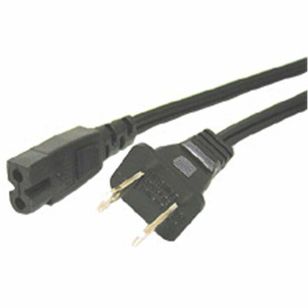 Fasttrack 6ft POLARIZED 2-SLOT POWER CORD IEC320 C7 to NEMA 1-15P FA11306